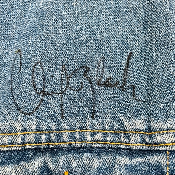 Personally Signed by CLINT BLACK County Music Awards Denim Jacket - Picture 4 of 8